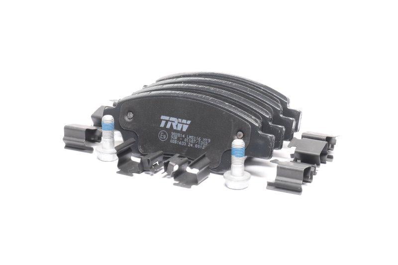 Колодки тормозные дисковые Citroen c1 Peugeot 107 передние (GDB1633 TRW Engine Components)