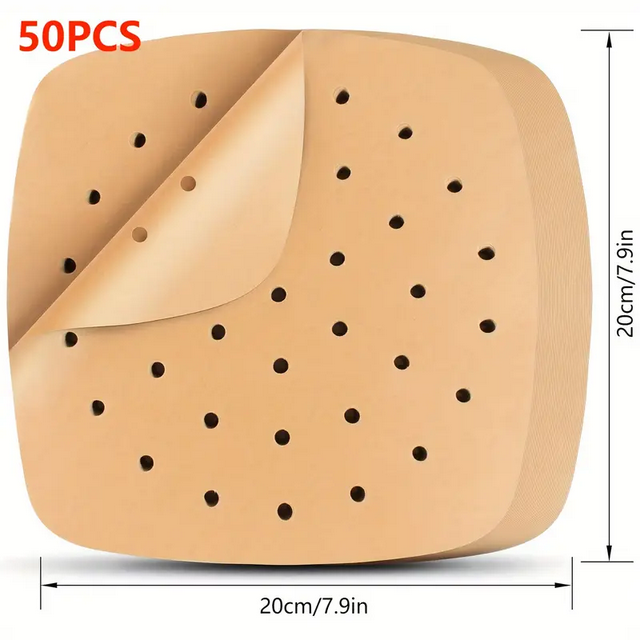 Пергаментні листи паперу 50 шт. 20х20 см (SAM-9021) - фото 2 Пергаментні листи паперу 50 шт. 20х20 см (SAM-9021) - фото 2
