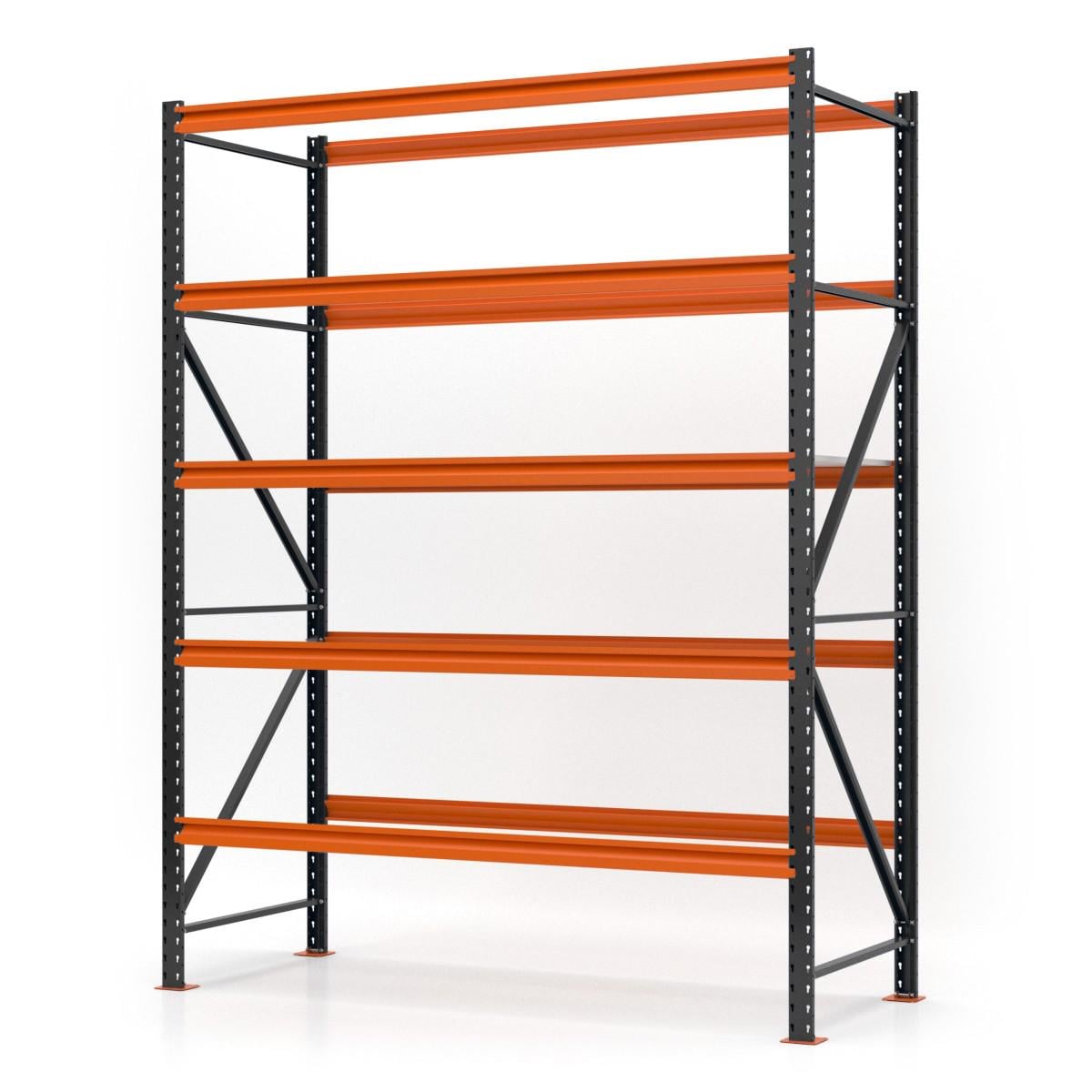 Каркас стеллажа PIN Special окрашенный металлический 2500х1890х700 мм 5 полок
