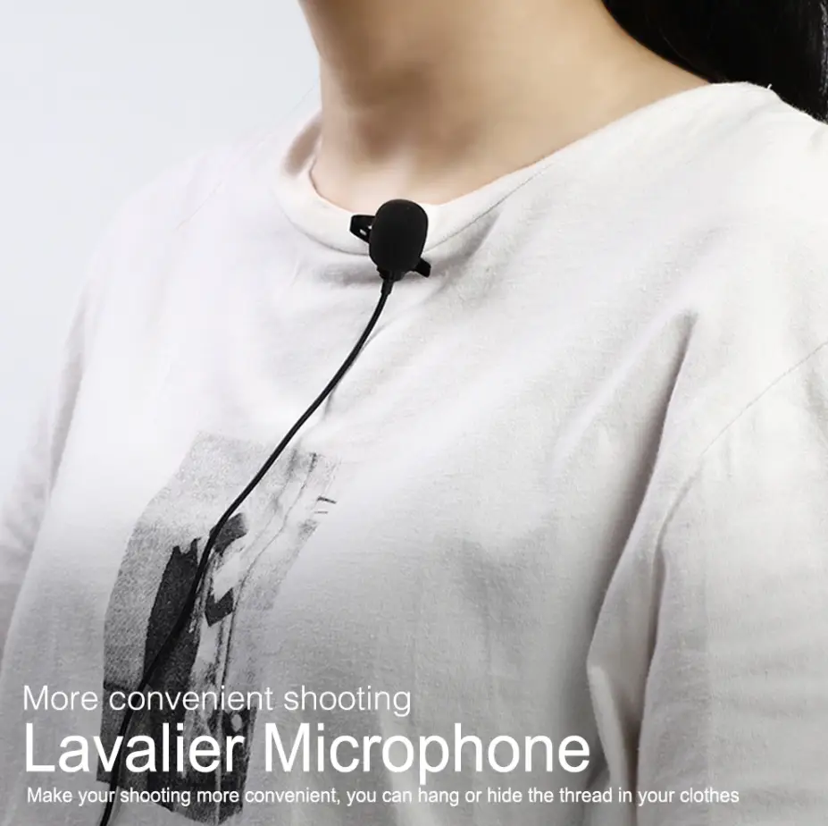 Петличний мікрофон Nohon з конектором Type-C Чорний (0605224213) - фото 5 Петличний мікрофон Nohon з конектором Type-C Чорний (0605224213) - фото 5