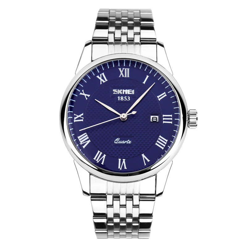 Наручний годинник Skmei 9058SBU-B Silver/Blue