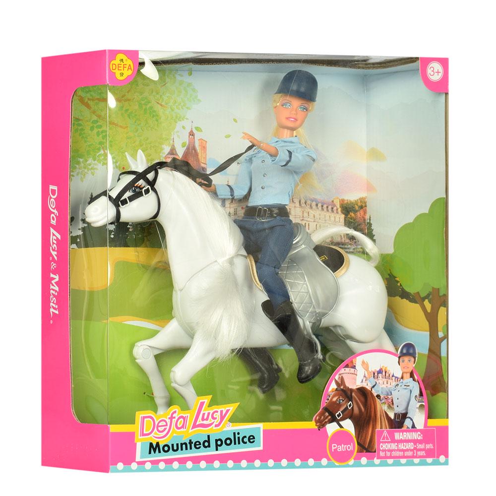 Лялька Defa Поліцейська на коні вид 1 (8420)