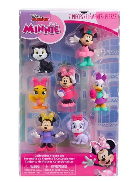 Набор фигурок Minnie Mouse Минни Маус 7-piece figure set Just Play Disney Junior