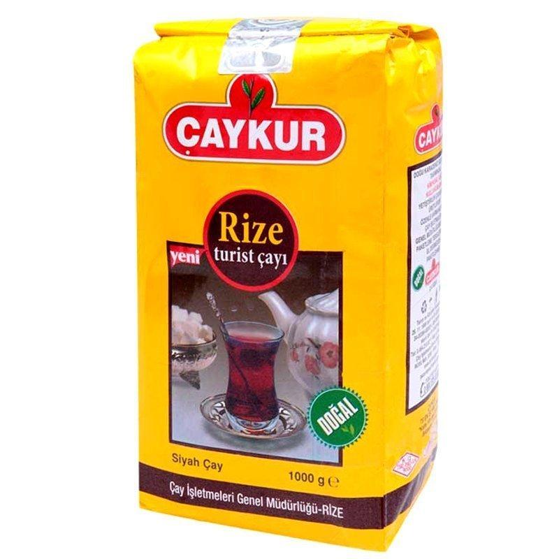 Турецкий черный чай CAYKUR Rize Turist 1 кг моночай/рассыпной/измельченный лист