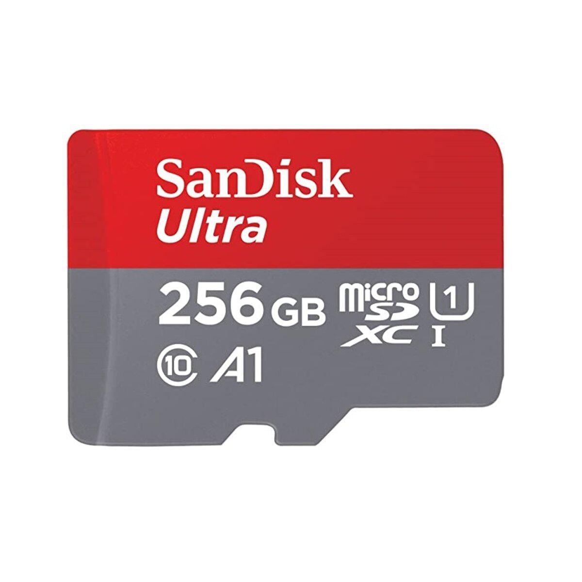 Карта памяти SanDisk Ultra 256 Гб Class 10 UHS-I (SDSQUAC-256G-GN6MN)