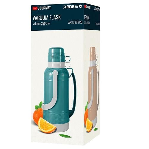 Термос Ardesto Gemini Gourmet AR2632GRG 3200 мл Зеленый - фото 10 Термос Ardesto Gemini Gourmet AR2632GRG 3200 мл Зеленый - фото 10