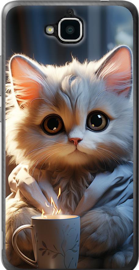 Чехол на Huawei Enjoy 5 White cat (5646u-475-42517)