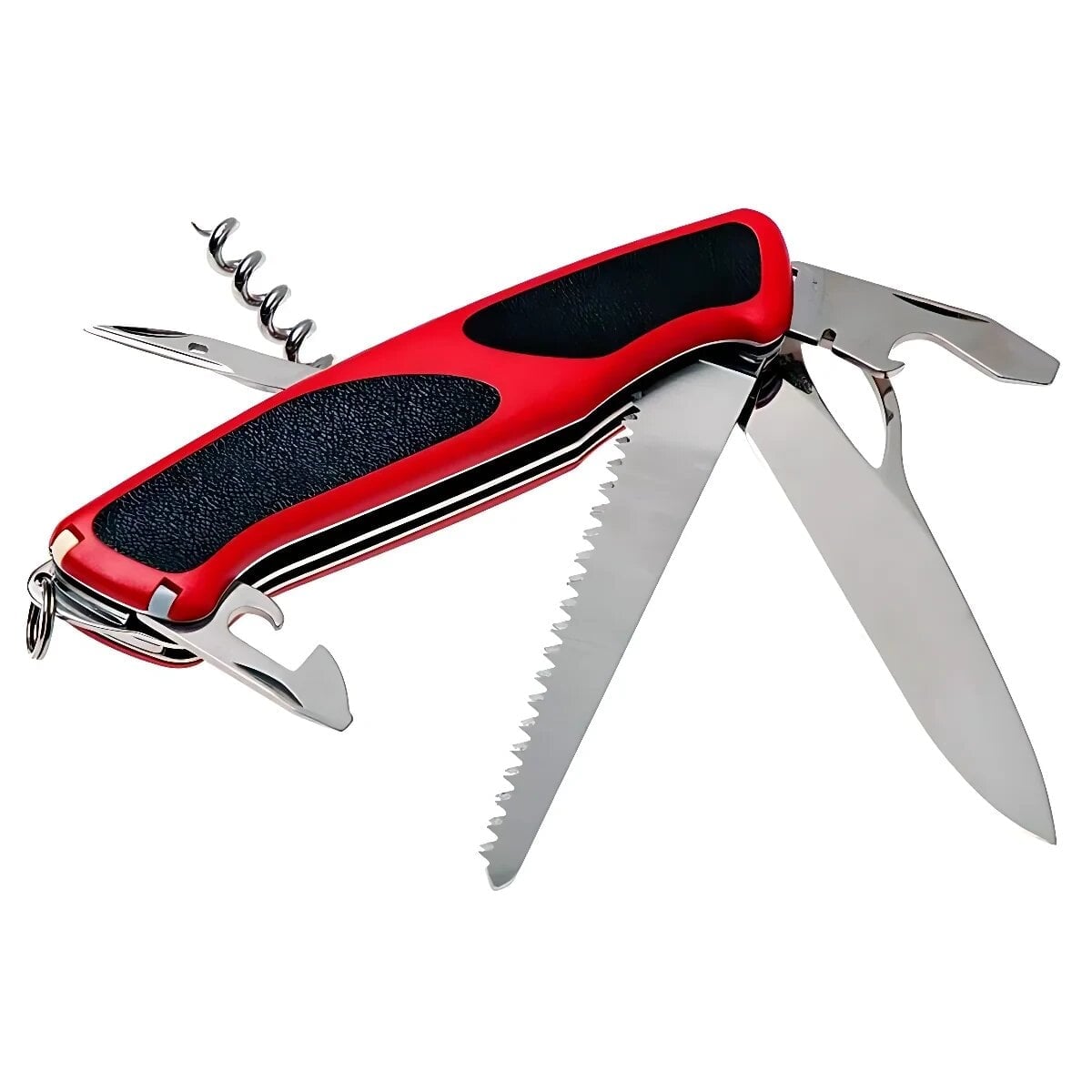 Нож Victorinox Delemont RangerGrip 79 130 мм Красный/Черный