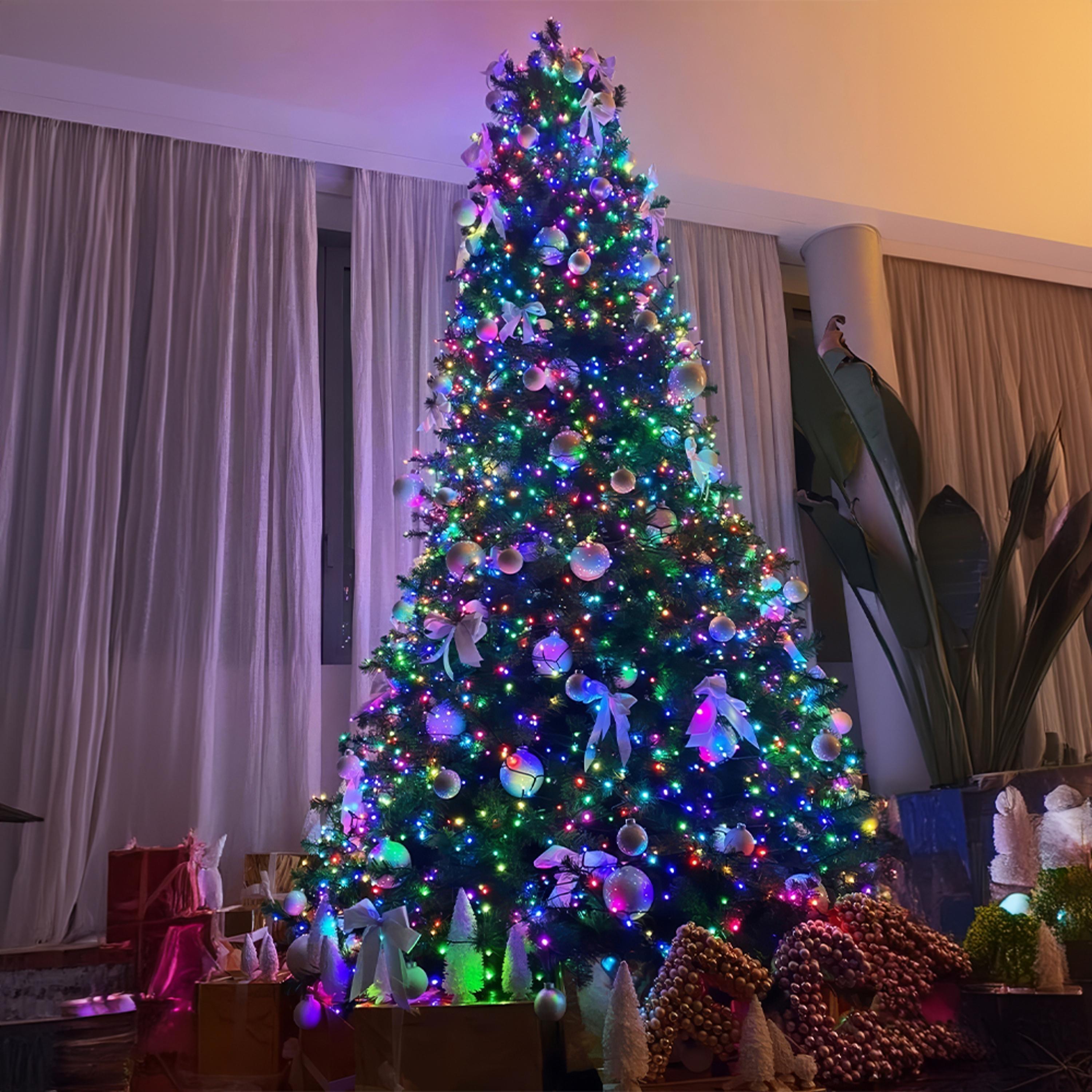 Гірлянда світлодіодна 10 м 220V Мультиколір (WLS-QX-DC2154M10) - фото 4 Гірлянда світлодіодна 10 м 220V Мультиколір (WLS-QX-DC2154M10) - фото 4