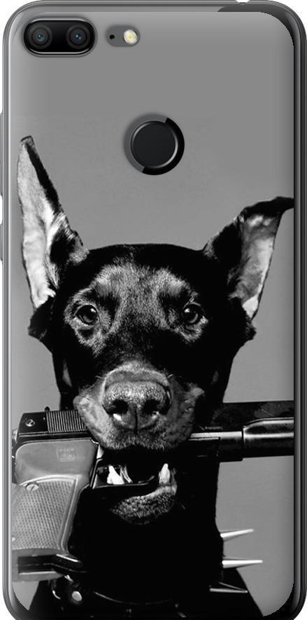Чехол на Huawei Honor 9 Lite Доберман (2745u-1359-42517)