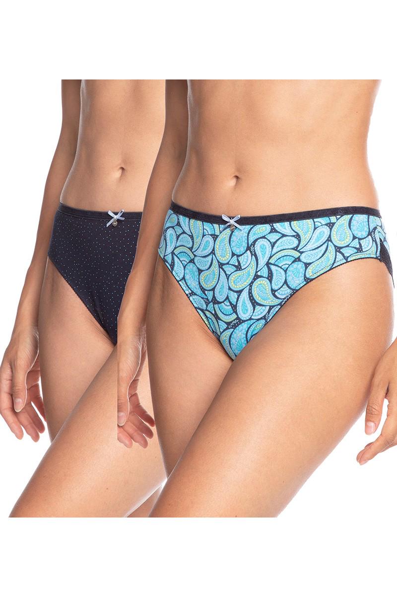 Трусики слип Lama р. 6/XXL 2 шт. Синий/Голубой (76155)