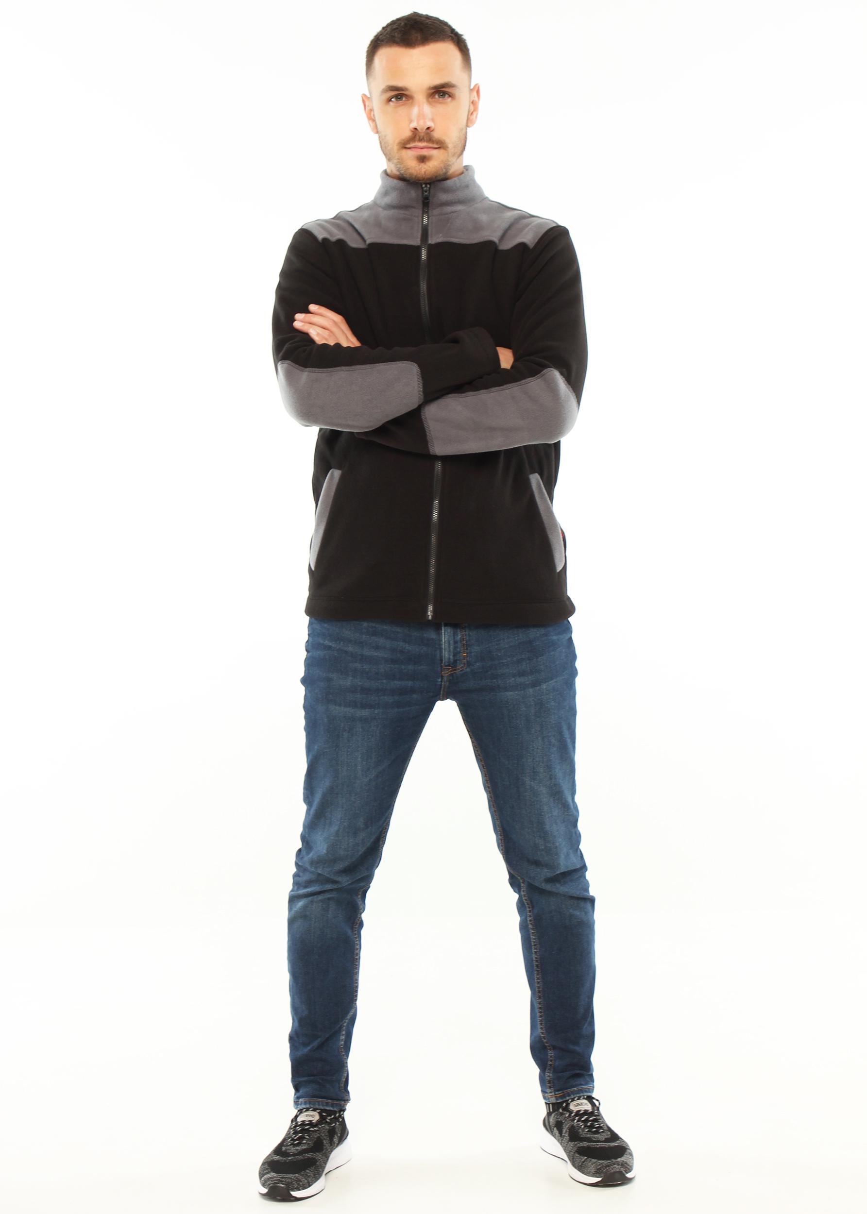 Кофта флісова 180018 р. 52-54 180-191 см Чорний (18001808)