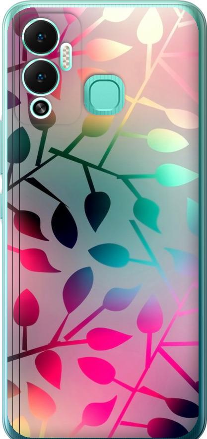 Чехол на Infinix Hot 12 Play Листья (2235u-2759-42517)