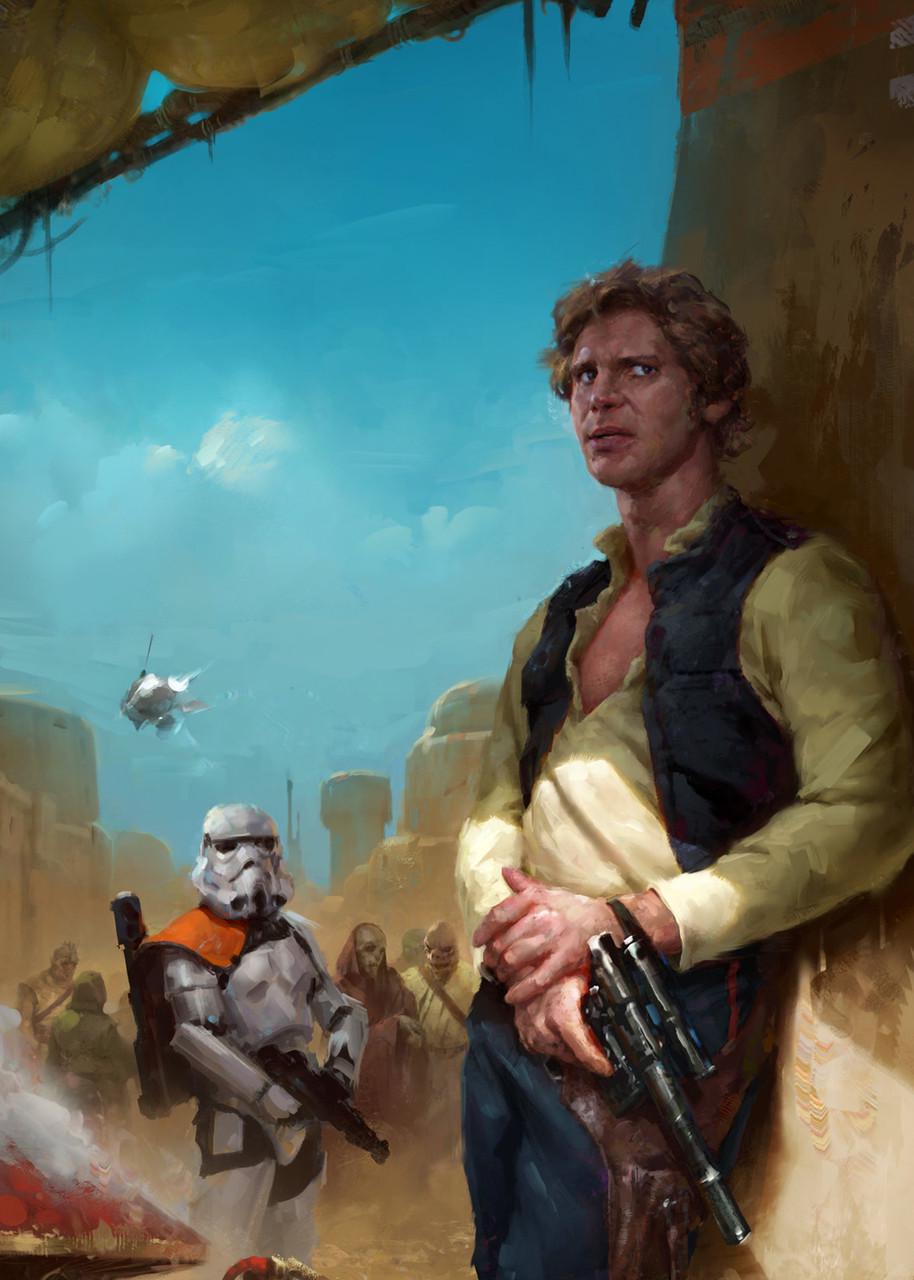 Картина GeekLand Star Wars Хан Соло (SW.09.024)