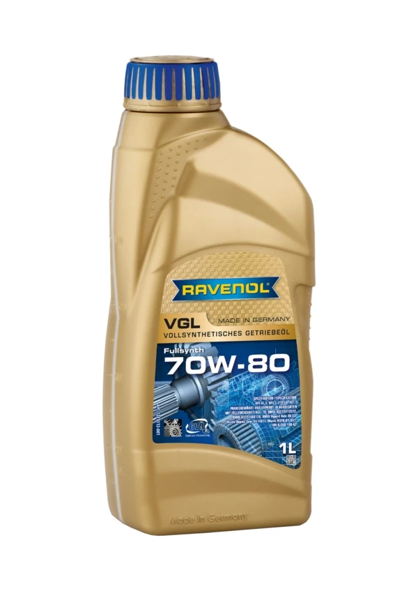 Масло для дифференциала RAVENOL VGL 70W-80 синтетика 1 л (1221112-001)