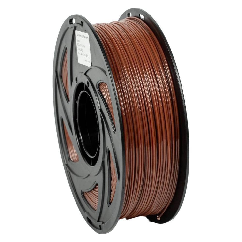 Пластик для 3D-принтера PETG Filament 1,75 мм 1 кг Коричневый (20313321)