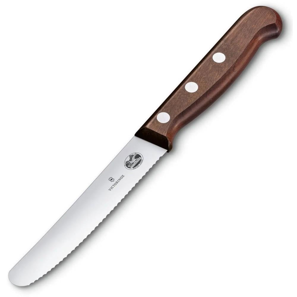 Кухонный нож для томатов Victorinox Wood Tomato and Table 11 см (5.0830.11G) - фото 3