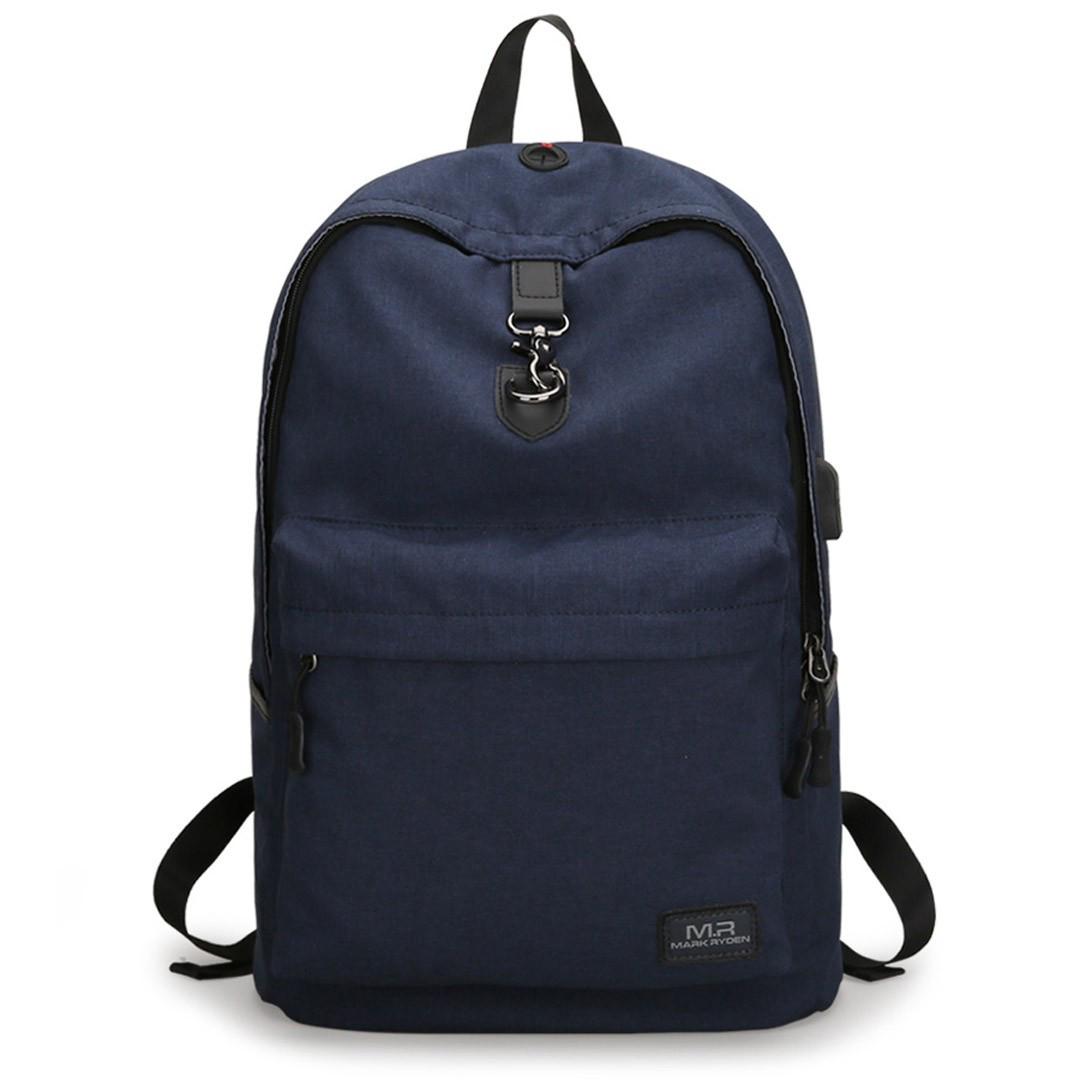 Городской рюкзак Mark Ryden Lucky MR5968 BK для ноутбука 15,6" с USB 20 л Синий