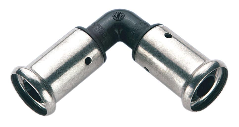 Прес-муфта поворотна HENCO пластмаса 32х32 (1PK-3232)