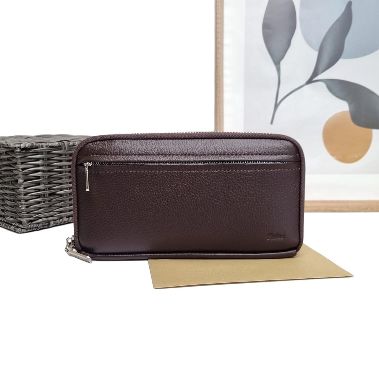 Гаманець багатофункціональний Balisa натуральна шкіра Коричневий (T-676 d.brown)