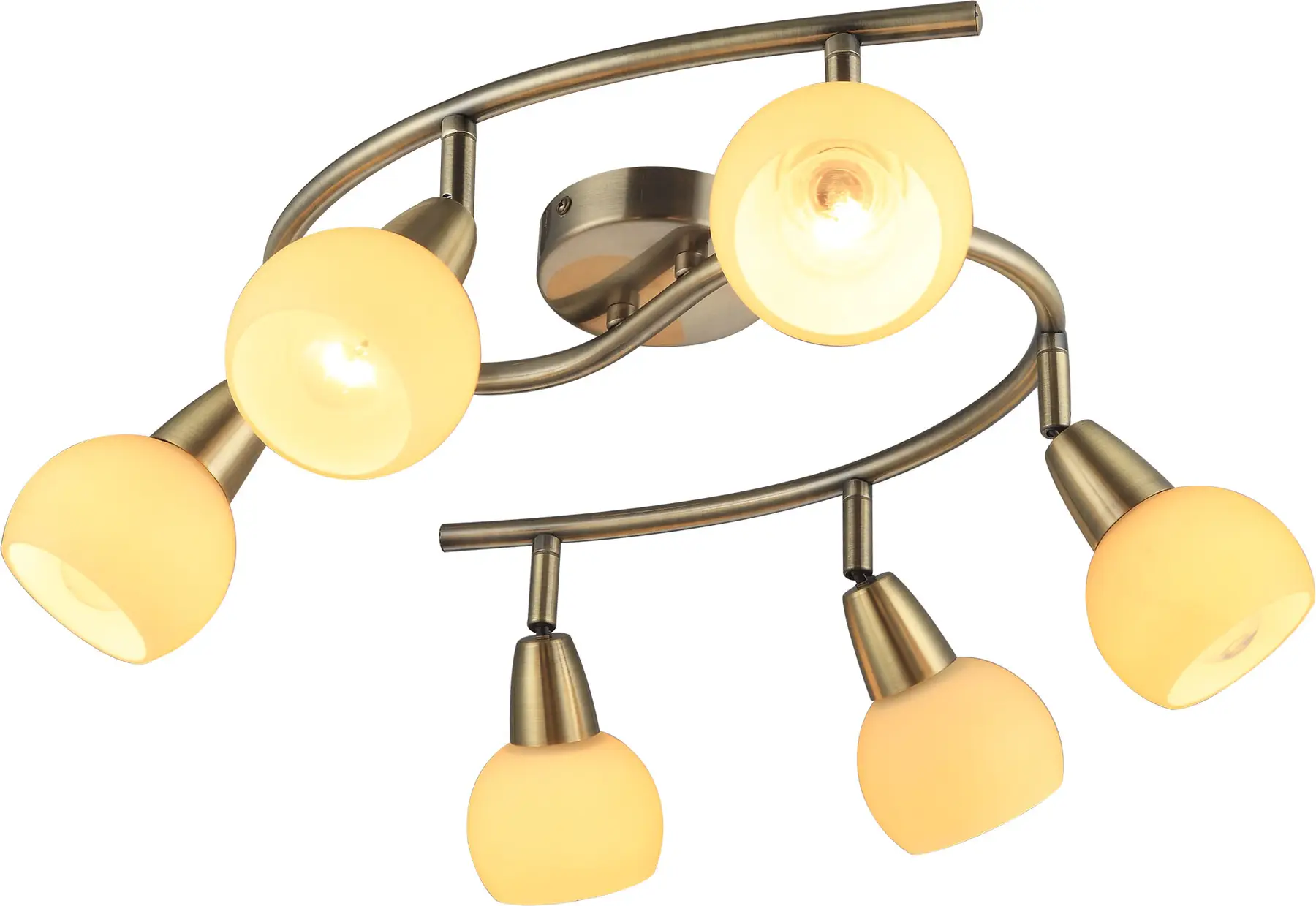 Люстра Altalusse INL-9333C-06 E14 6x40 Вт Antique Brass (11515998)