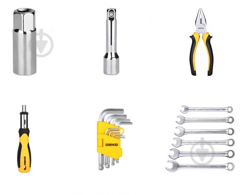 Набор инструментов в чемодане Crest tools 168 предметов - фото 7