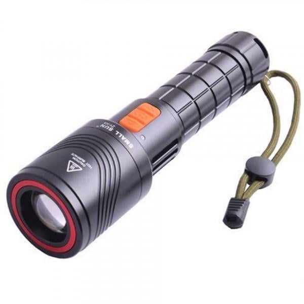 Фонарь Small Sun ZY-K4-XML T6 электро-zoom ЗУ-сеть авто 5 режимов (6765)