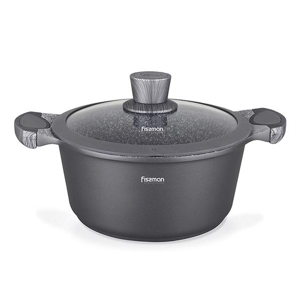Каструля Fissman Prestige FS5042 4,3 л Чорний (14386455)
