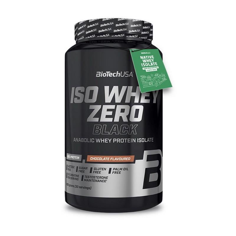 Сироватковий ізолят BioTech USA Iso Whey Zero Black 908 г Ваніль (18282-01) - фото 1