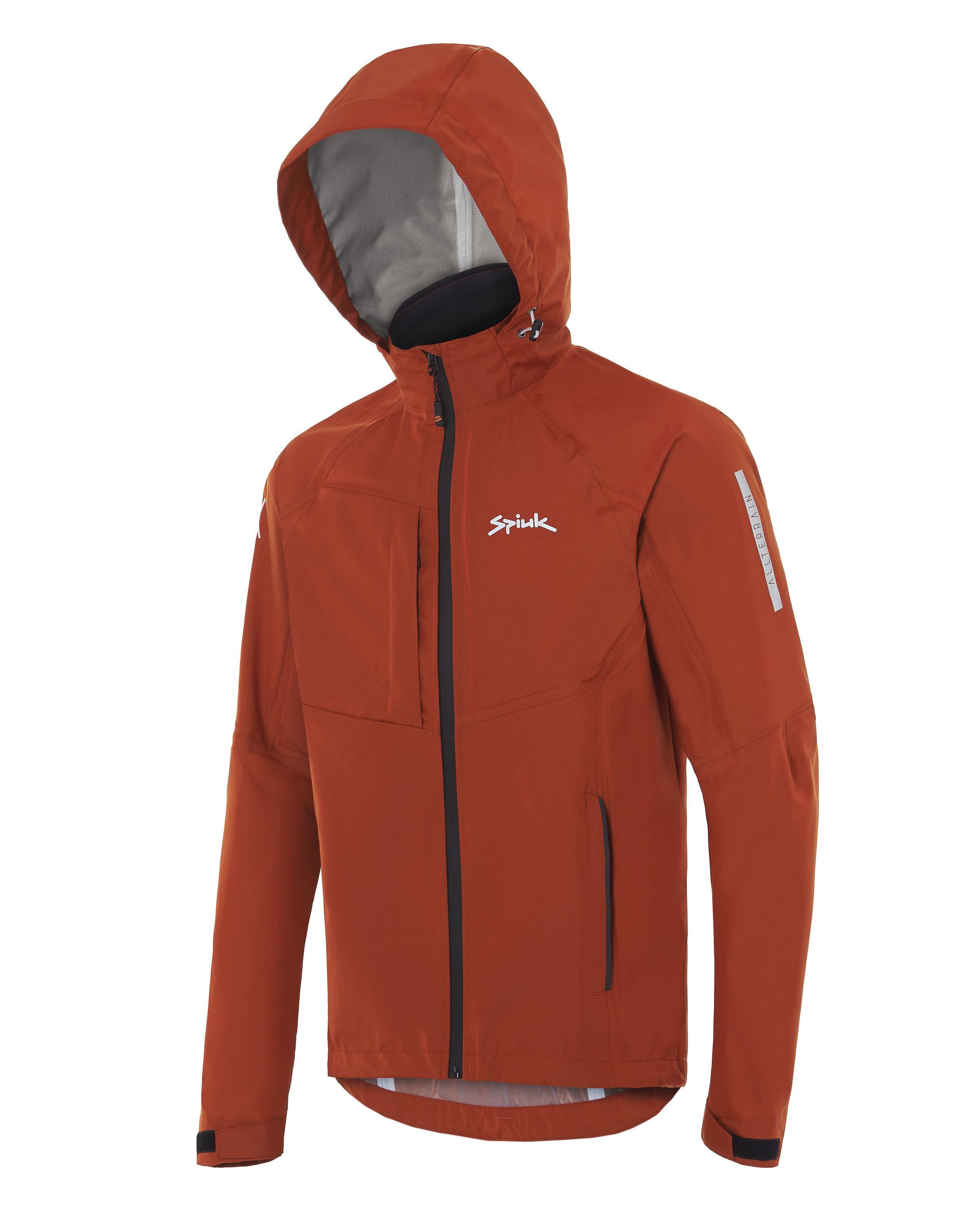 Куртка мужская Spiuk All Terrain Waterproof M Красный (CLO-53-74) Куртка мужская Spiuk All Terrain Waterproof M Красный (CLO-53-74)