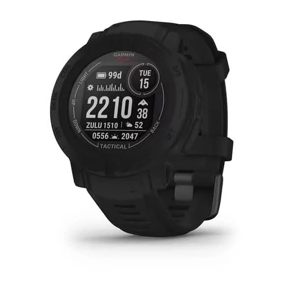 Смарт-годинник Garmin Instinct 2X Solar-Tactical Edition Чорний (010-02805-02)