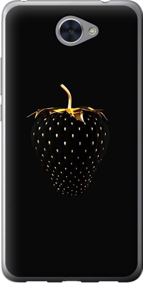 Чехол на Huawei Y7 2017 Черная клубника (3585u-1019-42517)