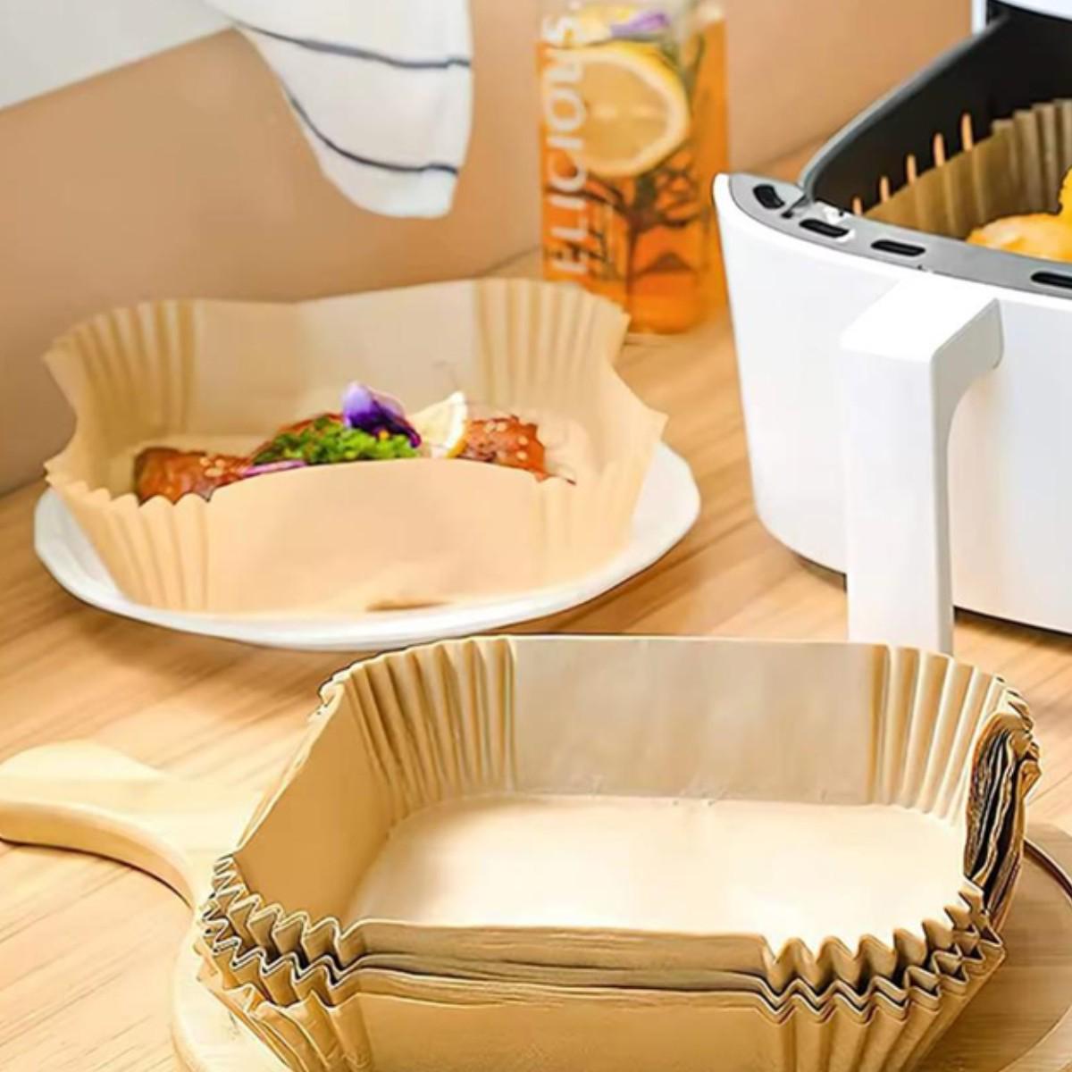 Форма пергаментна Kraft для аерогрилю та мультипечі 50 шт. 20х4,5 см (R32324) - фото 7