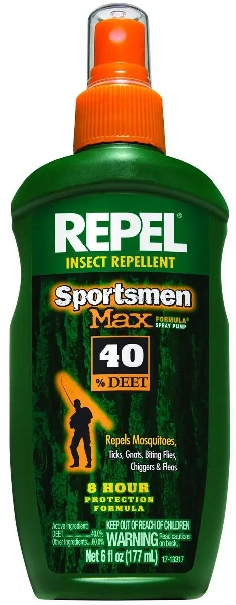 Спрей от комаров REPEL Sportsmen Max Formula 40% Deet