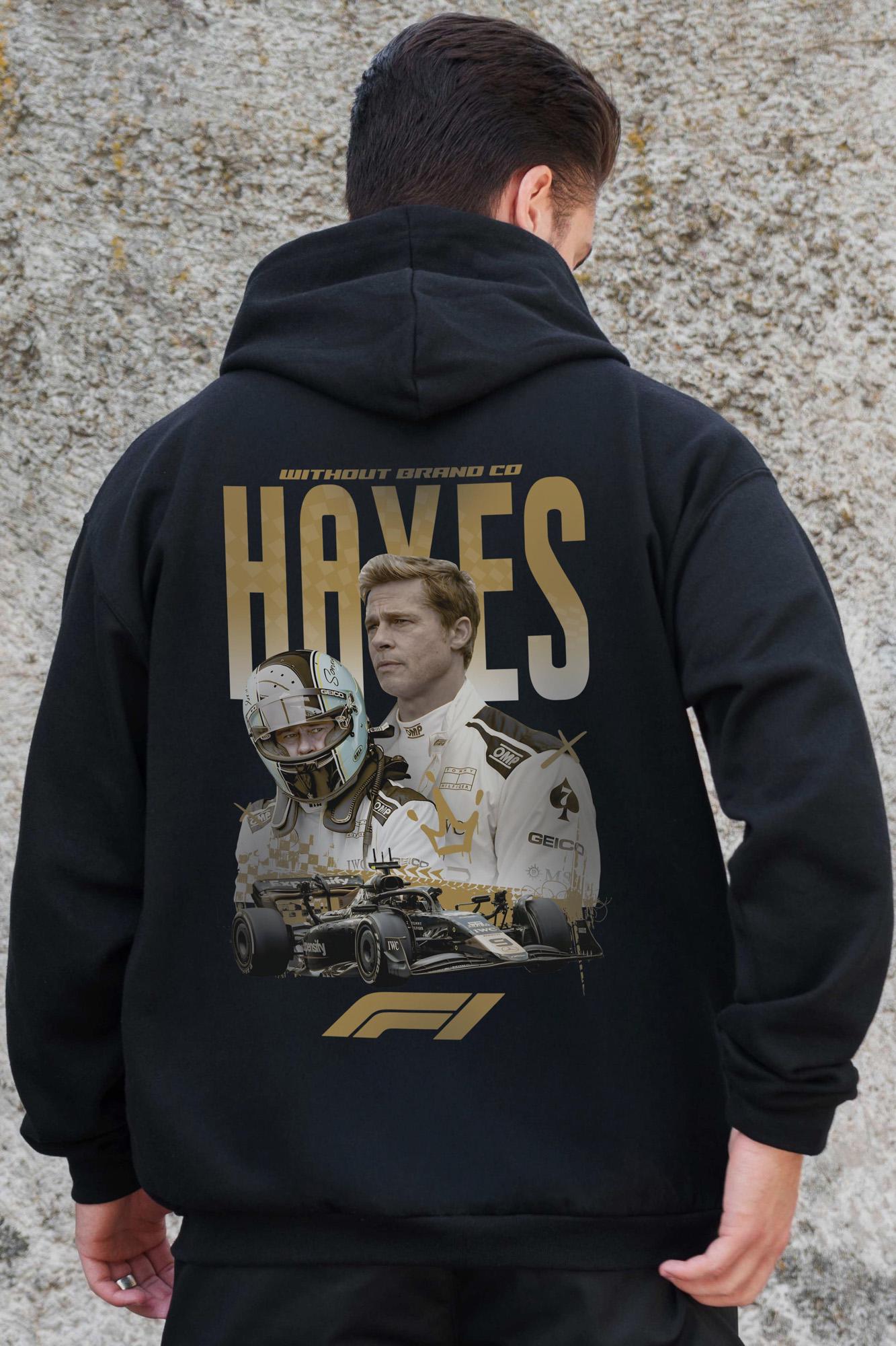 Худи-зип с принтом Without Hayes  Kane S/M Black (S/M8055824)