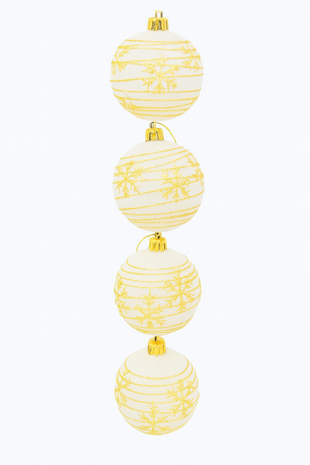 Шарики елочные новогодние Магическая-новогодняя 88250-7 пластиковые 7 см 4 шт. (582842) Шарики елочные новогодние Магическая-новогодняя 88250-7 пластиковые 7 см 4 шт. (582842)