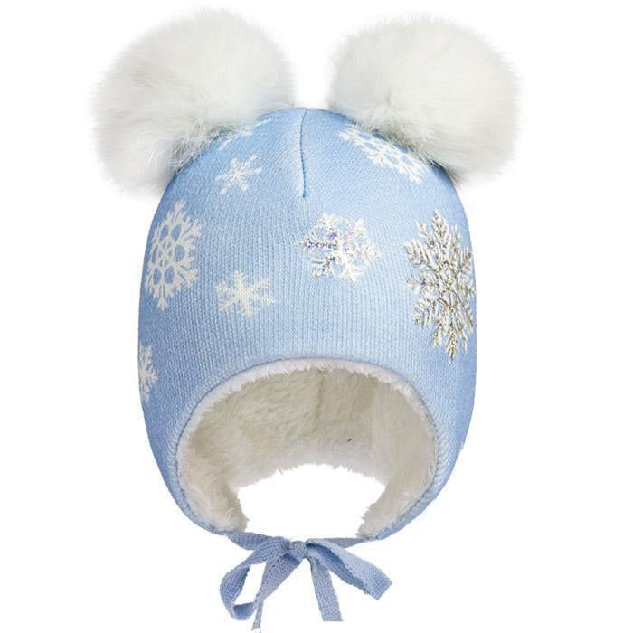 Шапка зимняя Девид стар. р. 46 Голубой 17309