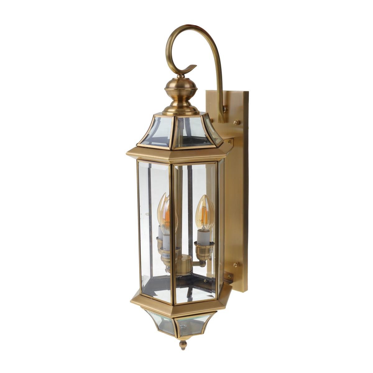 Светильник Brille настенный/фасадный GL-37 W/3 E14