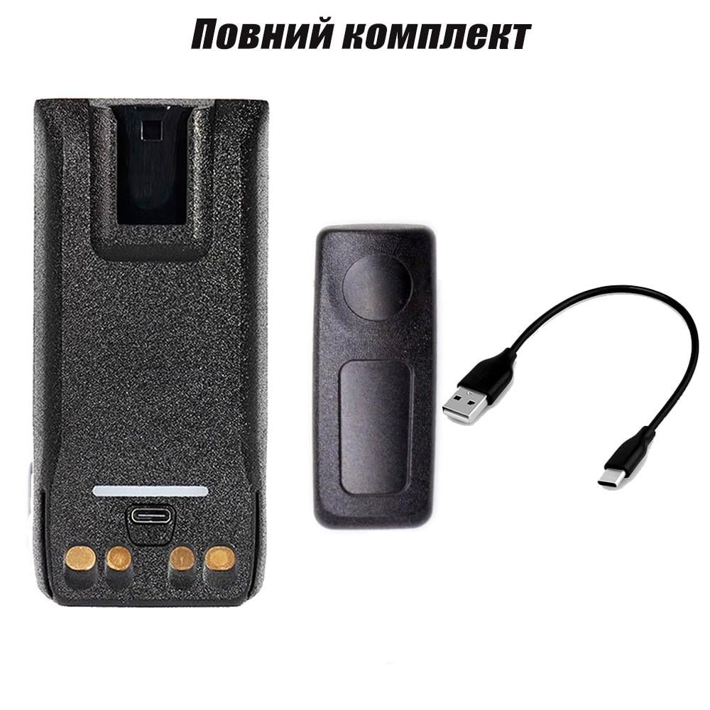 Акумулятор для Рації Motorola R7 R7A 3000 mAh з USB-C (19480597) - фото 9