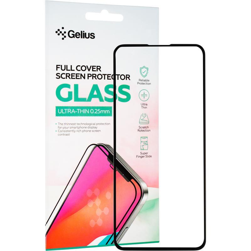 Захисне скло для Oppo A76 Gelius Full Cover Ultra-Thin 0,25 мм Black