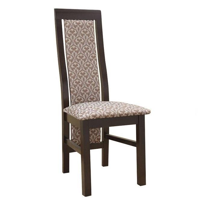 Стул кухонный Мікс Меблі Катрин Дерево/Ткань Edem 4-7 Орех темный/Коричневый