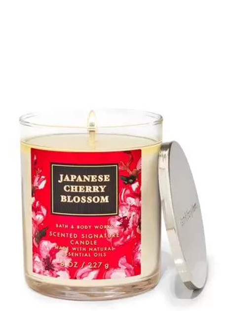 Свічка ароматна Bath& Body Works Japanese Cherry Blossom 227 г (18244206)