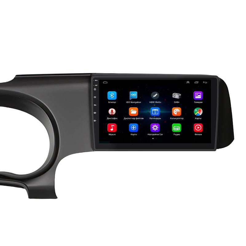 Магнитола штатная Lesko для Hyundai i10 III 2019-н.в. экран 9" 1/16Gb Wi-Fi GPS Base