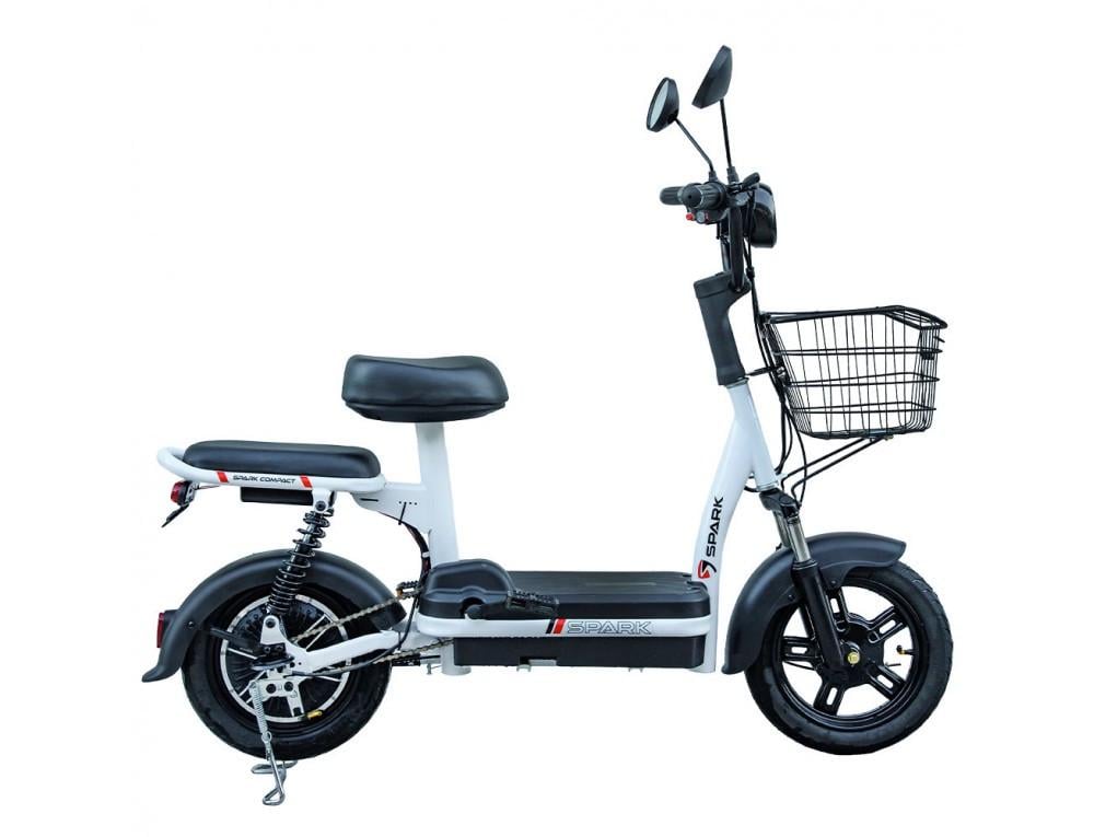 Велосипед з електромотором Spark COMPACT 14" 48V 400W 12 Ah Чорний (2734405170)