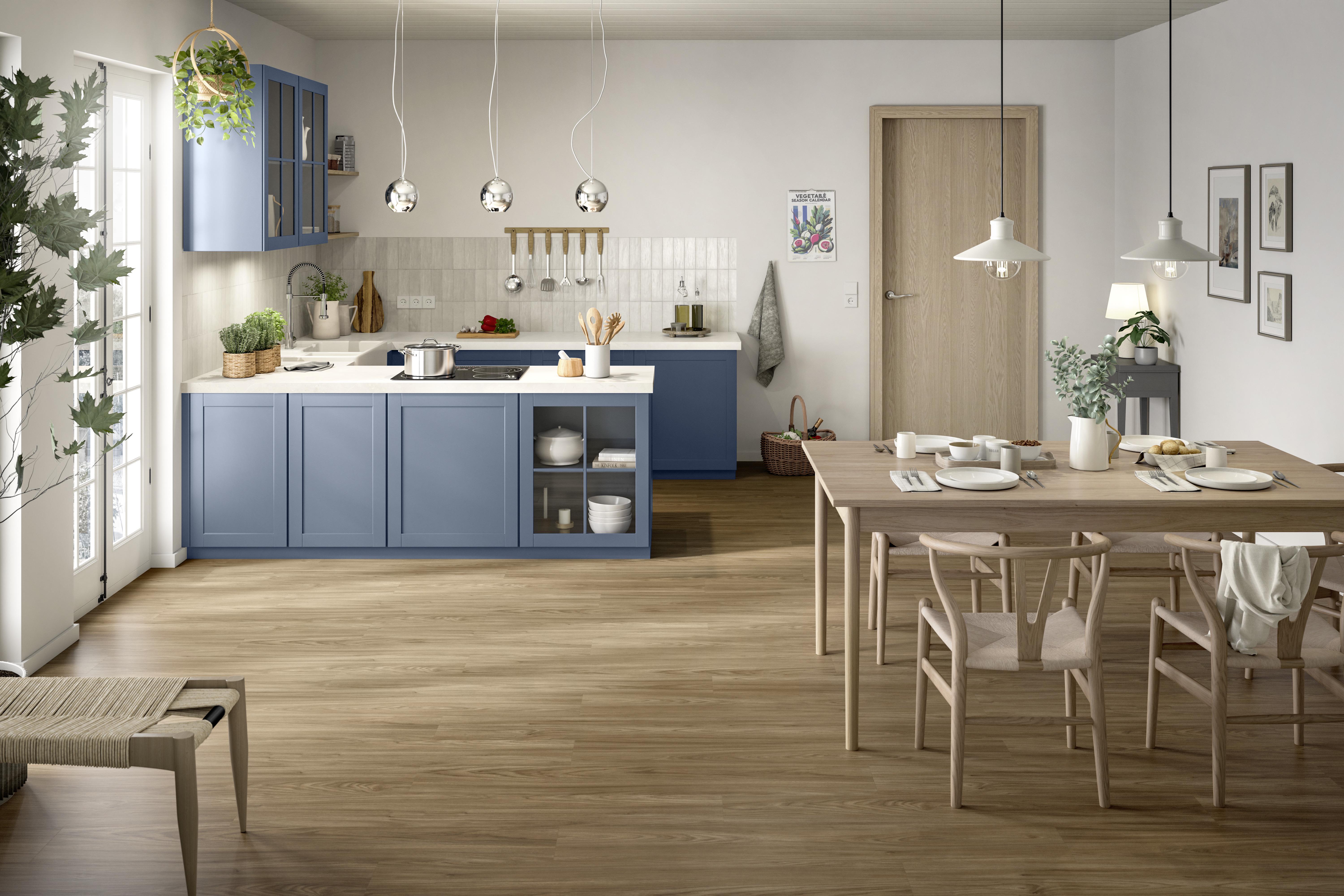 Пол водостойкий EGGER AquaDura+ 33 класс Акация Сивью коричневая