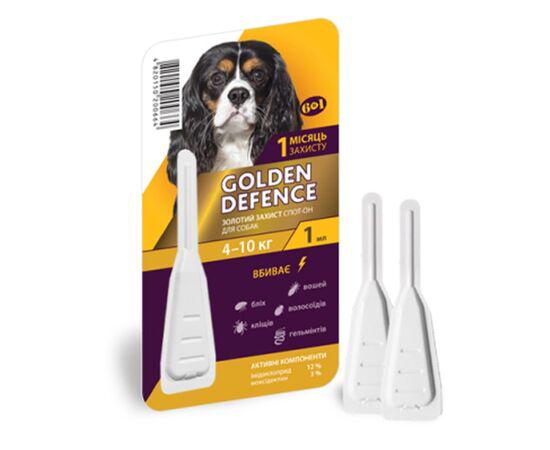 Противопаразитарные капли для собак Golden Defence 1 мл (002881)