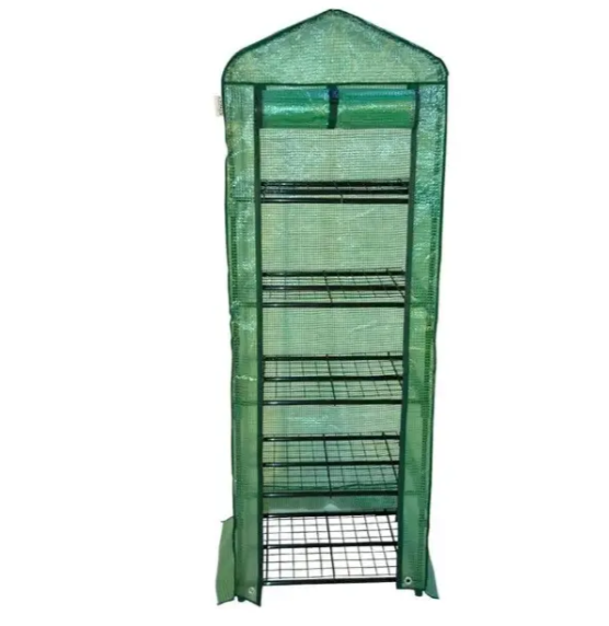 Теплица мини-парник с полками 0,69х0,49х1,9 м полиэтиленовая (30301405)