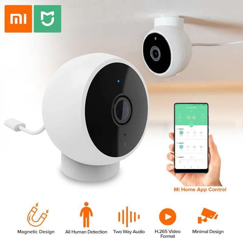 Камера Wi-Fi IP MiJia Camera 2K Magnetic Mount (2135240699) - фото 4 Камера Wi-Fi IP MiJia Camera 2K Magnetic Mount (2135240699) - фото 4