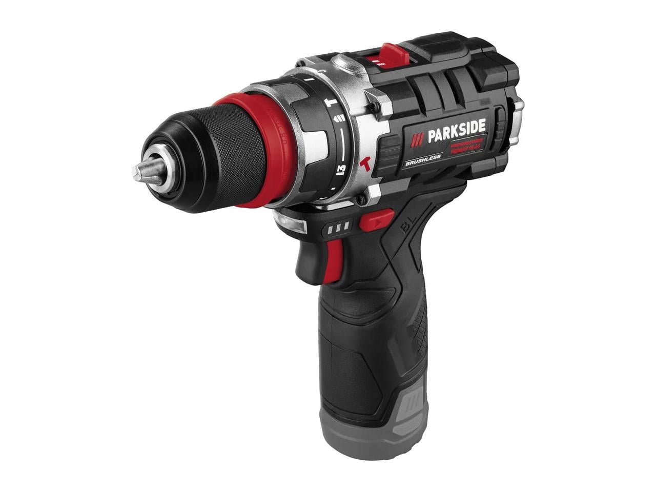 Дриль-шурупокрут акумуляторний ударний Parkside Performance PSBSAP 12 A1 12 В 45 Нм 22500 уд/хв