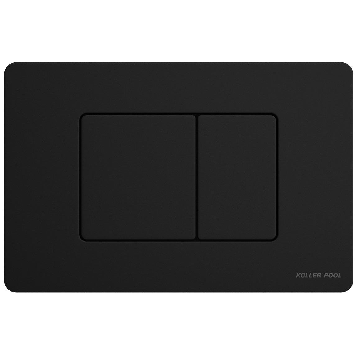 Кнопка слива для инсталляции Koller Pool Cube 2360510656 матовая Черный (239217)